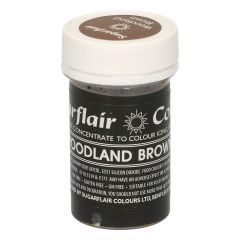 Sugarflair Colore in pasta Pastel WOODLAND BROWN 25g