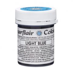 Sugarflair Schokoladenfarbe Hellblau 35g