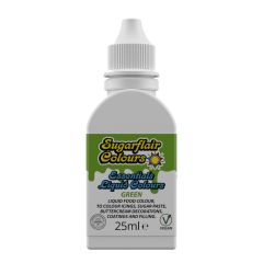 Sugarflair Liquid Colour Green 25 ml  