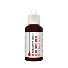 Sugarflair Oil Based Colour - Blood Red 30ml 