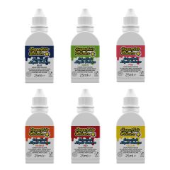Sugarflair Liquid Colour Popular set/6