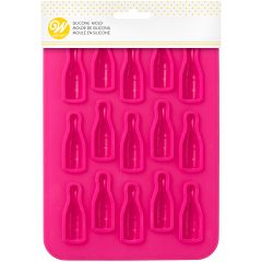 Wilton Stampo Candy Silicone -Bottigliette Vino Spumante-