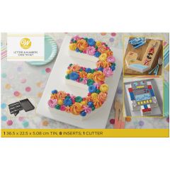Wilton Moule Gâteaux Letter/Number Cakes