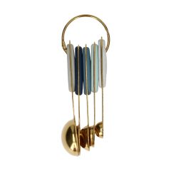 Wilton Gouden Metalen Maatlepels 5 stuks