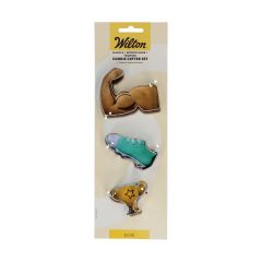 Wilton Cortador de Galletas Músculo - Zapatilla Deportiva - Trofeo set/3