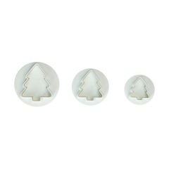 Wilton Plunger Cutter Christmas Tree set/3