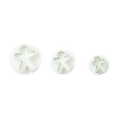 Wilton Plunger Cutter Gingerman set/3