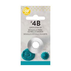 Wilton Decorating Tip Open Star #4B