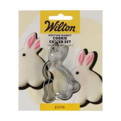 Wilton Cookie Cutter Rabbit set/3