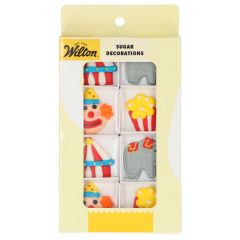 Wilton Sugar Decorations Festive Circus set/8