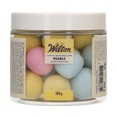 Wilton Choco Marshmallow Pearls Bubblegum Mix 100g