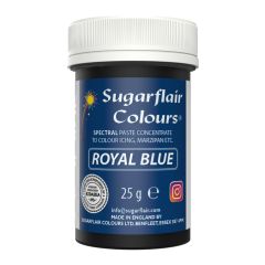Sugarflair Paste Colour Royal Blue 25g