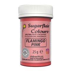 Sugarflair Paste Colour Flamingo Pink 25g