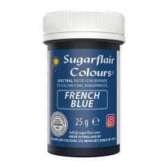 Sugarflair Paste Colour French Blue 25g
