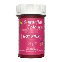 Sugarflair Paste Colour Hot Pink 25g