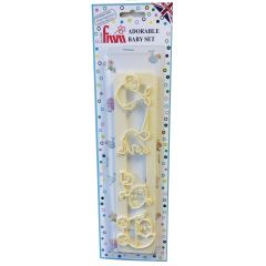 FMM Cutter Adorable Baby set/4