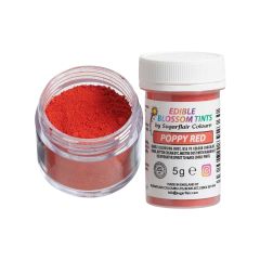 Sugarflair Blossom Tint Dust Poppy Red 5g