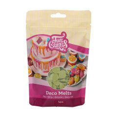 FunCakes Deco Melts Green Apple Flavour 250g