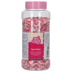 FunCakes Mini Hearts Red Pink White 550g