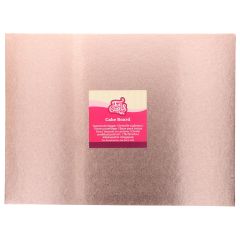 FunCakes Cake Board Oblong Rose Gold 40x30cm