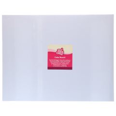 FunCakes Cake Board Oblong White 45x35cm