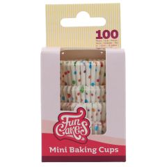 FunCakes Mini Baking Cups Confetti pk/100