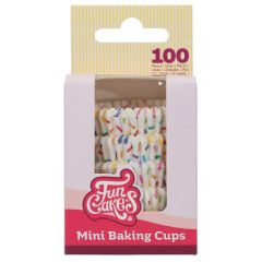 FunCakes Mini Baking Cups Sprinkles pk/100