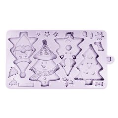 Karen Davies Silicone Mould Christmas Tree Characters