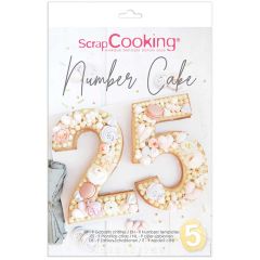ScrapCooking Cake Template Number set/9