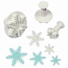 PME Plunger Cutter Snowflake set/3