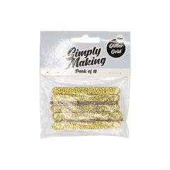 Simply Making Cakesicle Sticks Mini Gold Glitter pk/10
