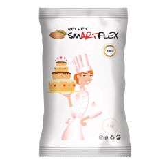 SmartFlex Fondant White Velvet Almond 1kg