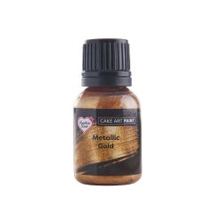Rainbow Dust Cake Art Paint Metallic Paint Gold 25g