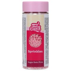 FunCakes Sugar Dots Pink 80g