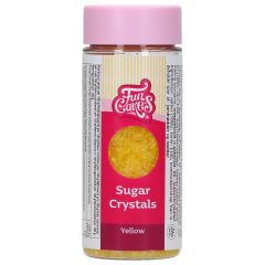 FunCakes Sugar Crystals Yellow 80g