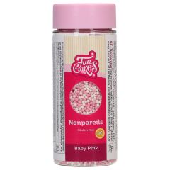 FunCakes Gluten-Free Nonpareils Baby Pink 80g