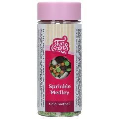 FunCakes Sprinkle Medley Gold Football 65g