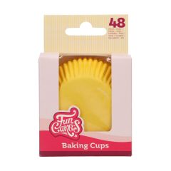 FunCakes Baking Cups Yellow pk/48