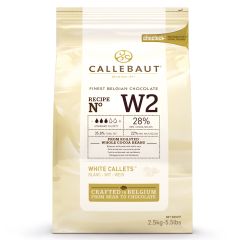 Callebaut Chocolate Callets White 2,5kg