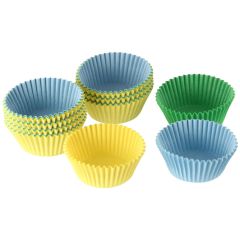 Dr. Oetker Baking Cups Yellow Green Blue pk/150