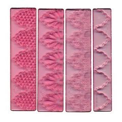 FMM Cutter Textured Lace set #1