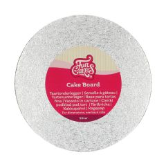 FunCakes Cake Board Round Silver Ø17,5cm