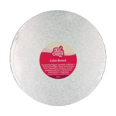 FunCakes Cake Board Round Silver Ø25cm