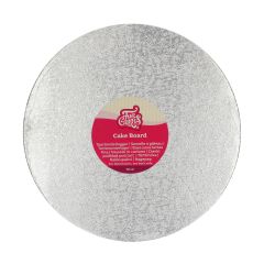 FunCakes Cake Board Round Silver Ø27,5cm