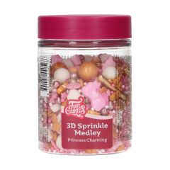 FunCakes 3D Sprinkle Medley Princess Charming 70g