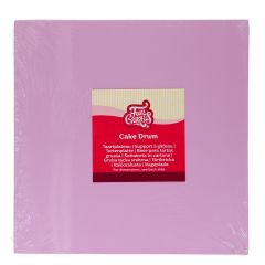 FunCakes Cake Drum Square Pastel Purple 30cm