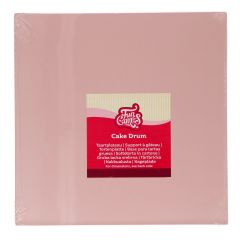FunCakes Cake Drum Square Pastel Pink 30cm