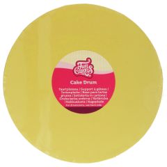 FunCakes Cake Drum Round Pastel Yellow Ø25cm