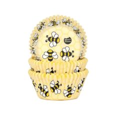 House of Marie Baking Cups Bees pk/48