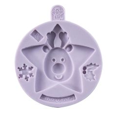 Karen Davies Silicone Mould Star Reindeer